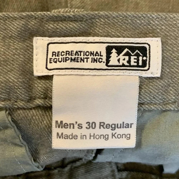 REI Co-Op‎ Men's Straight Leg Rayon Slash Pocket Cargo Pants SIze 30 - Picture 6 of 12